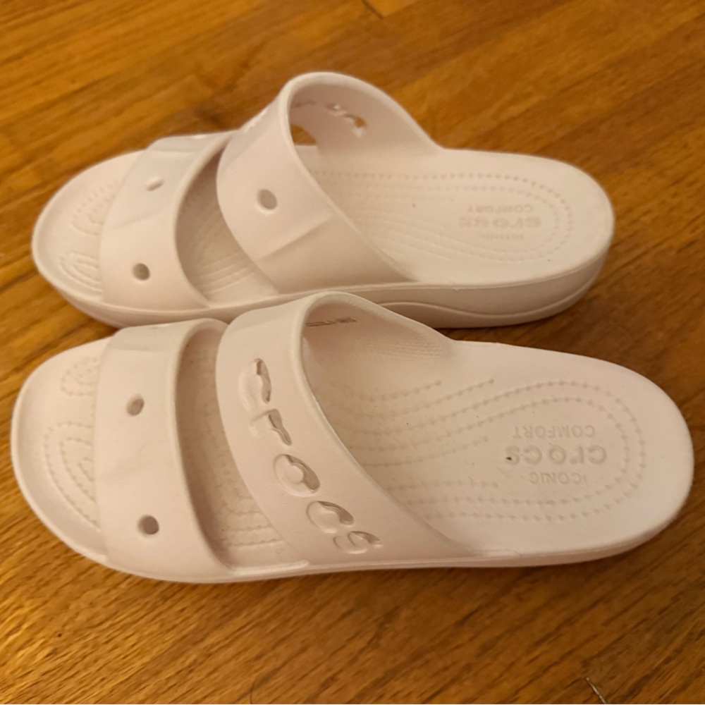 CROCS Baya Platform Slide Sandals